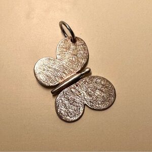 TOUS Textured Butterfly pendant